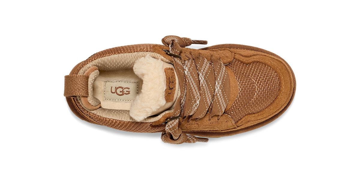 UGG Kid's Lowmel in Chestnut