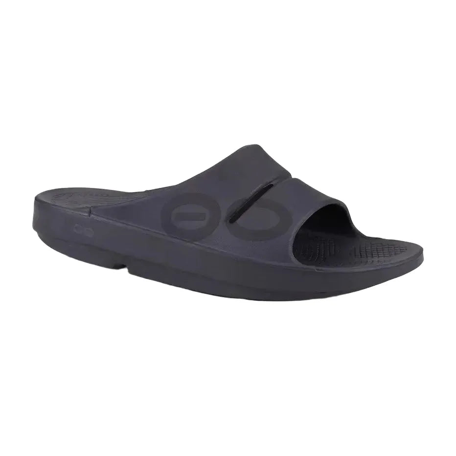 OOFOS Unisex Ooahh Sports Sandals in Black Matte