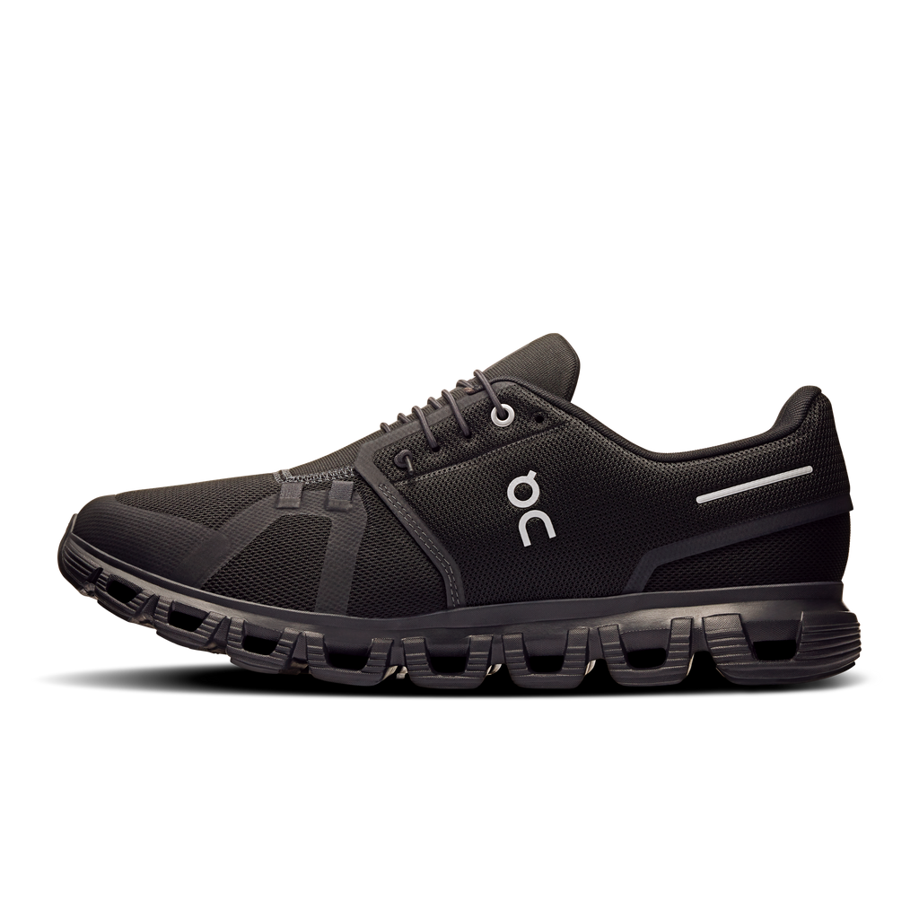On Running Men's Cloud 6 Wide in Black/Black