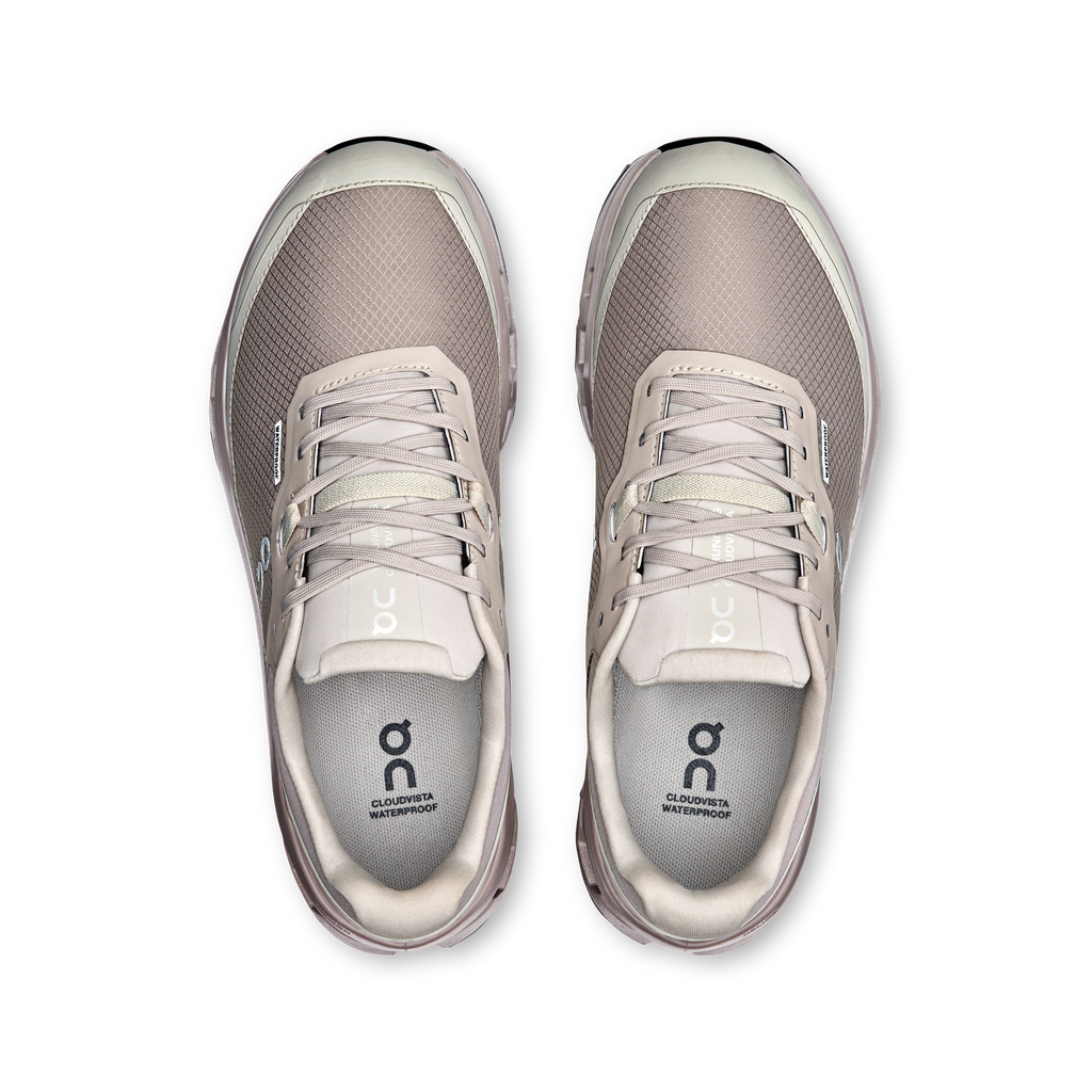 On Running Women's Cloudvista 2 Waterproof in Fog/Cinder