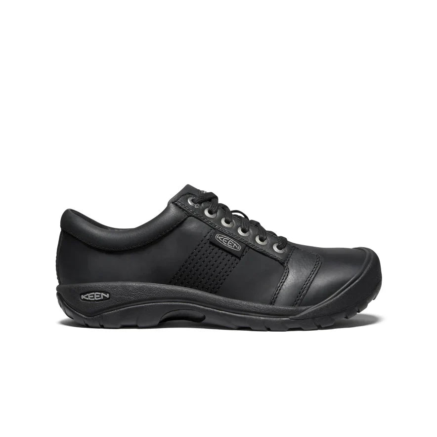 Keen Men's Austin in Black Leather