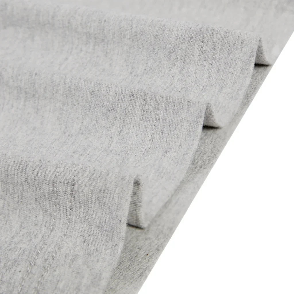 ATHLETIC GREY LOOPWHEELED T-SHIRT 2-PACK