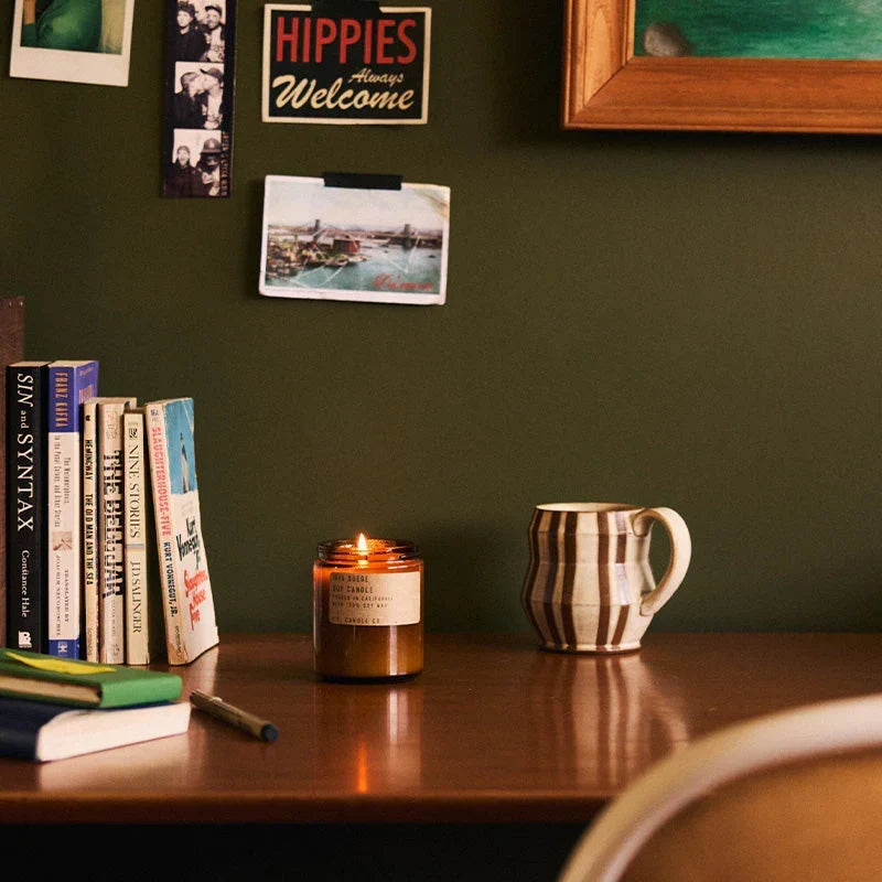 P. F. Candle Co. Iris Suede – Standard Candle