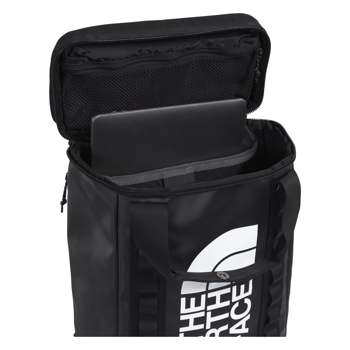 The North Face Explore Fusebox Daypack Large in Black White