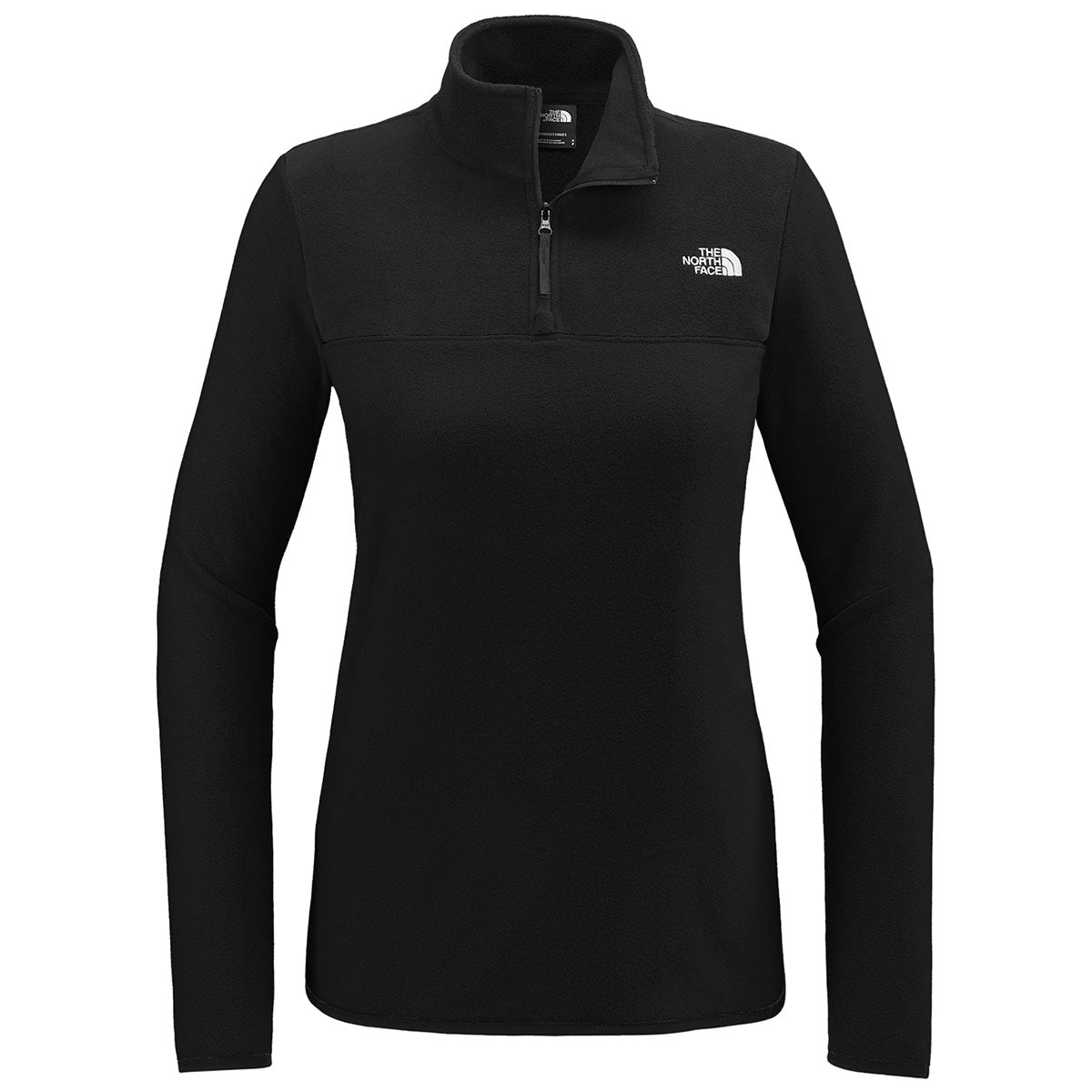 The North Face Women's TNF Black Glacier 1/4-Zip Fleece