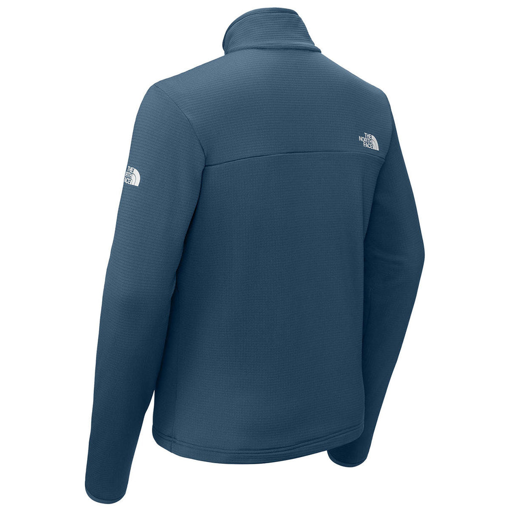 The North Face Men's Shady Blue Aim Full-Zip Fleece Jacket