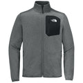The North Face Men's TNF Medium Grey Heather Dove Creek Full-Zip Fleece Jacket