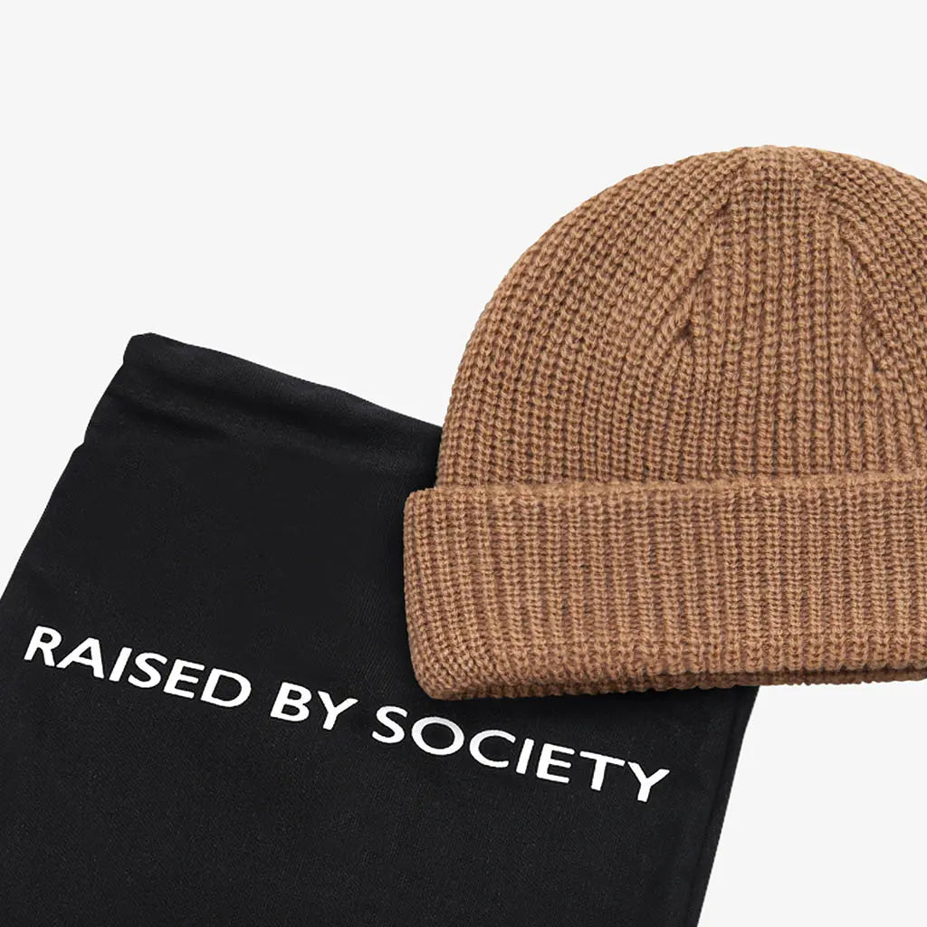 OAT BROWN FISHERMAN BEANIE
