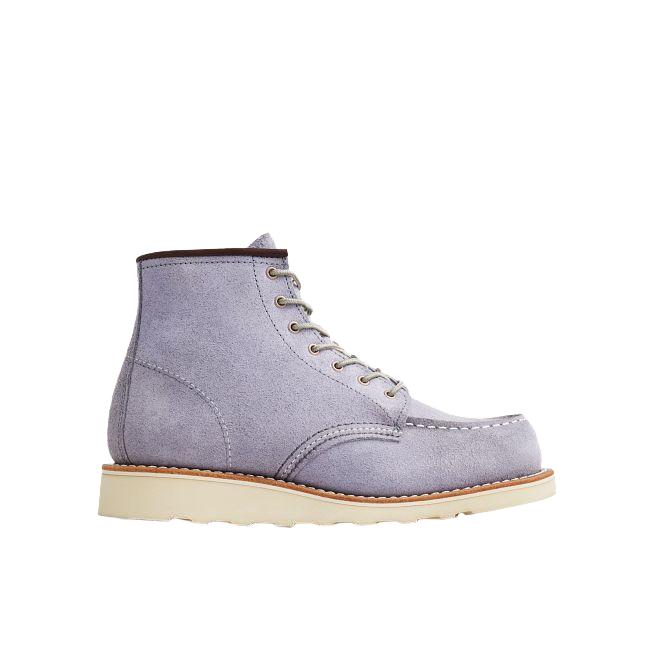Red Wing Women's Classic Moc Short Boot in Dusty Lavender Abilene Leather