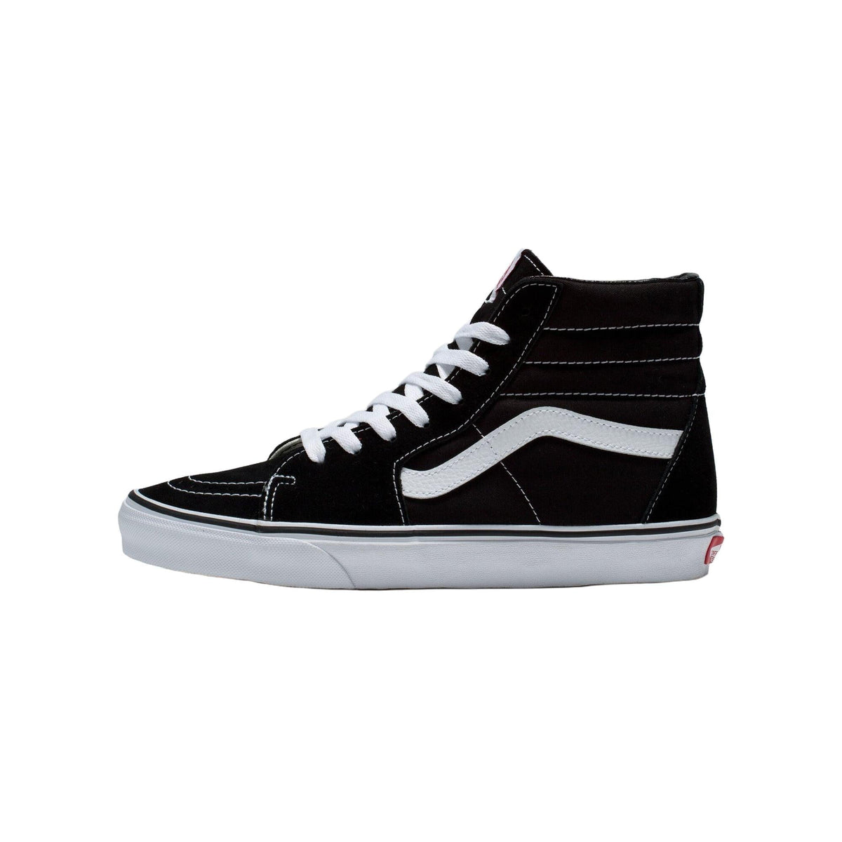 Vans Sk8-Hi Shoe in Black Black White