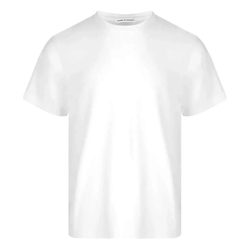 WHITE LOOPWHEELED T-SHIRT 3-PACK