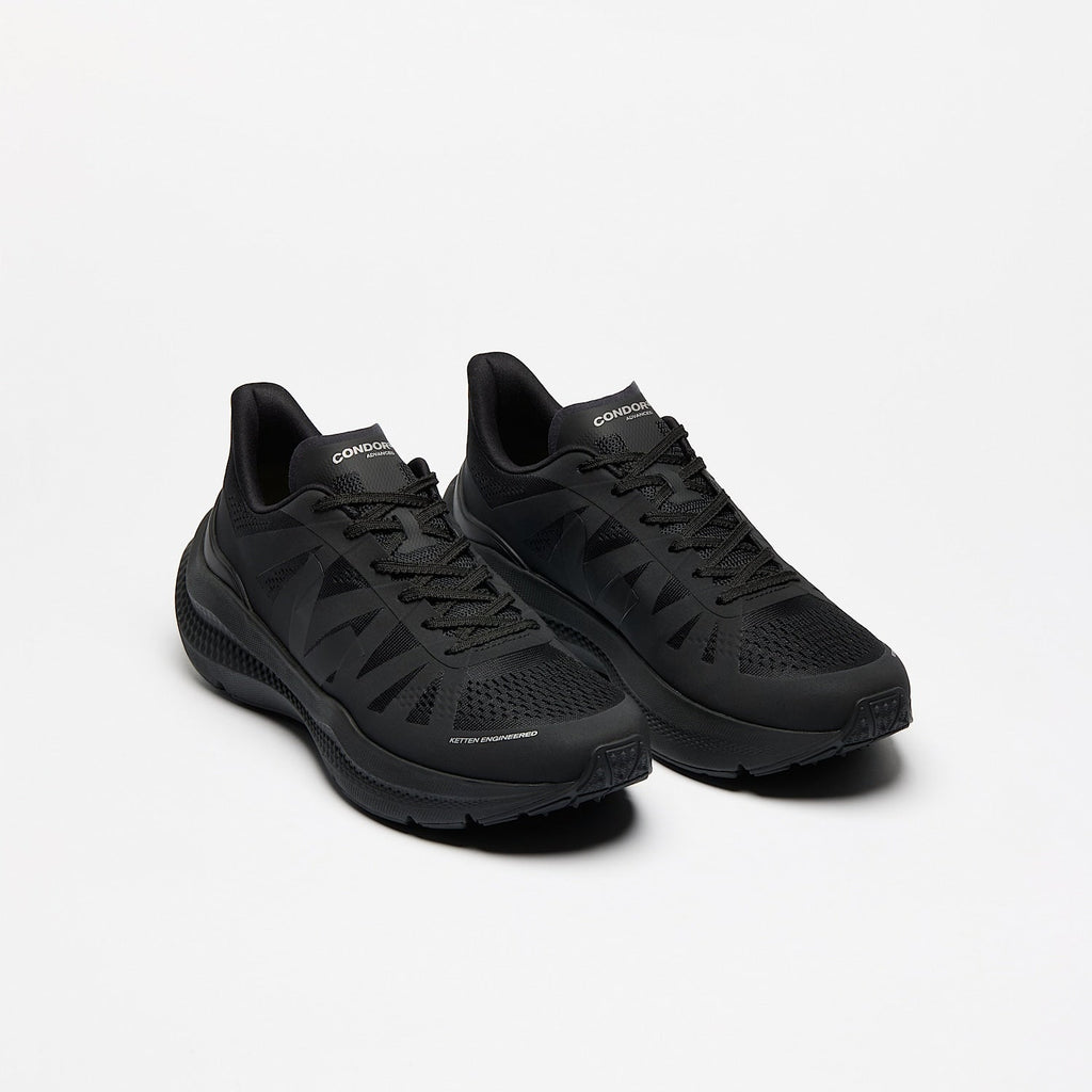 Veja Men's Condor 3 Advanced Engineered-Mesh in Full-Black