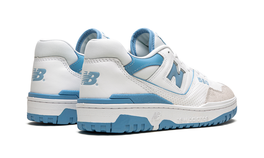 550 "White / Baby Blue" BB550LSB